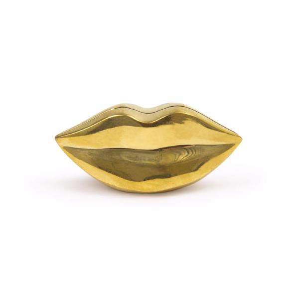 brass mr. & mrs. muse place card holder, set of 4