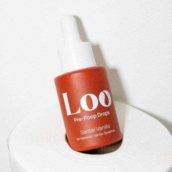 Pre-Poop Toilet Drops — Santal Vanilla