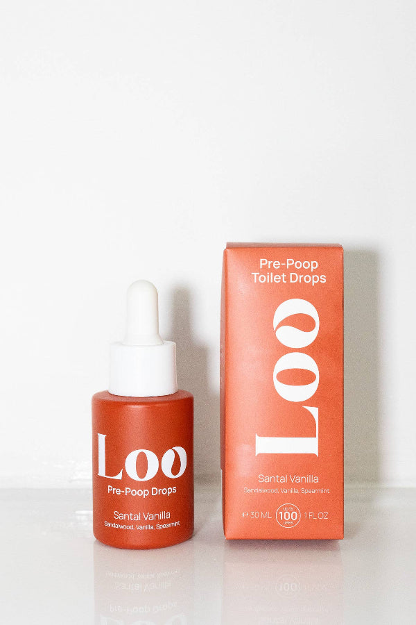 Pre-Poop Toilet Drops — Santal Vanilla