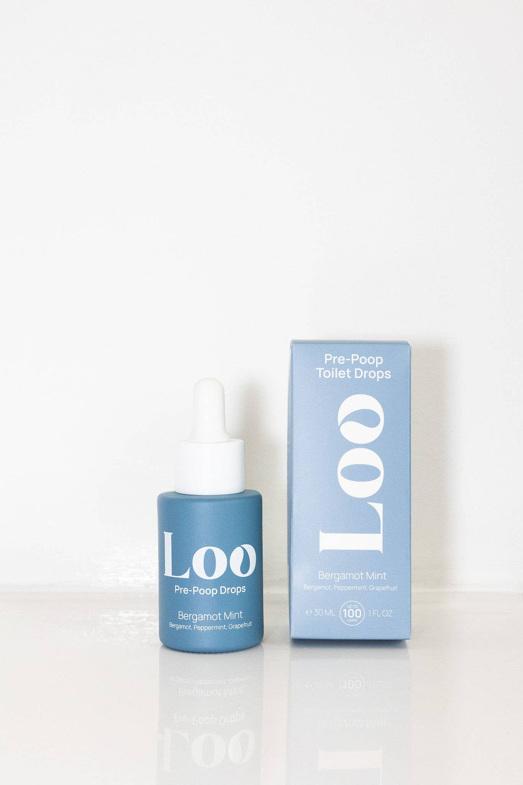 Pre-Poop Toilet Drops — Bergamot Peppermint