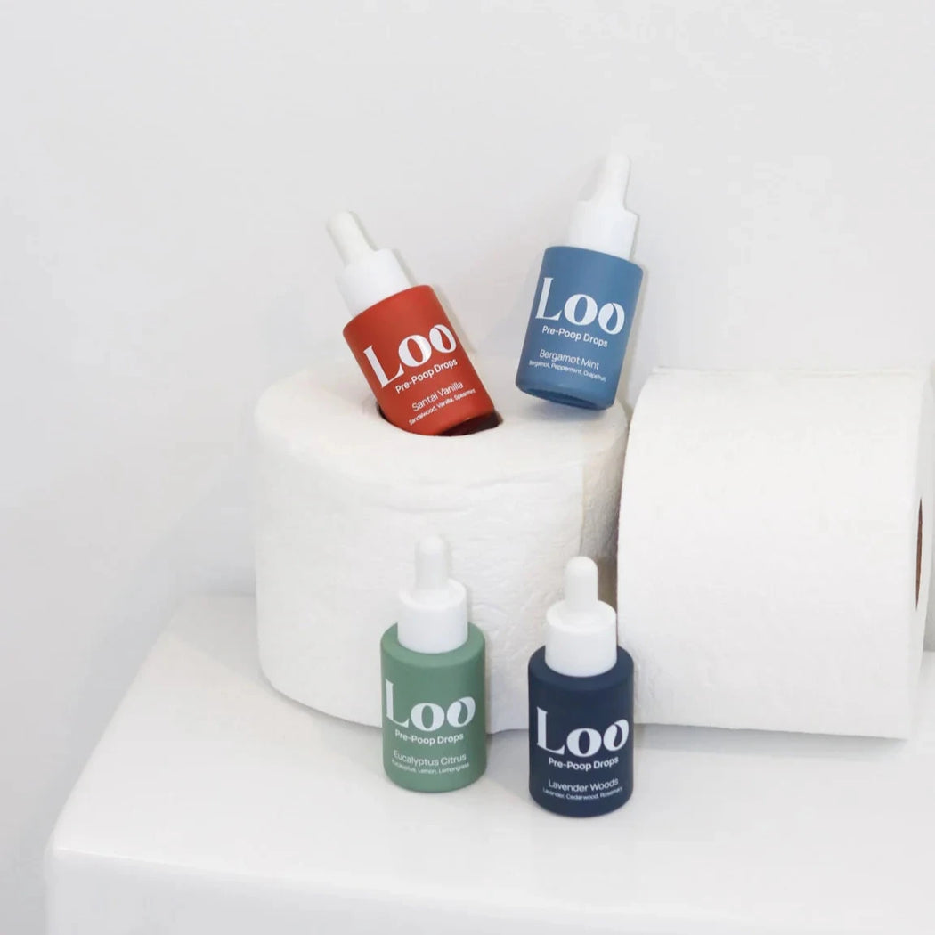 Pre-Poop Toilet Drops — Bergamot Peppermint