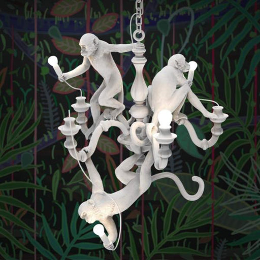 monkey chandelier